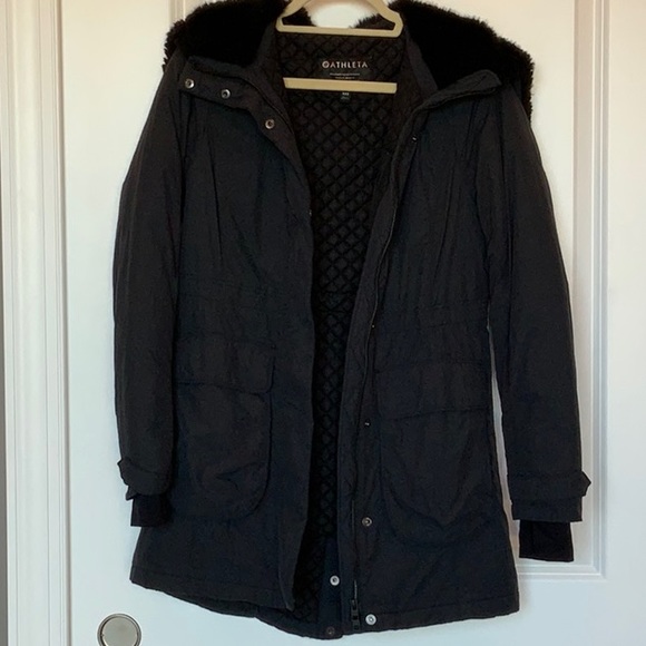 Athleta Jackets & Coats Athleta Quiltedinside Jacket With Split